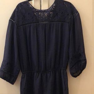 NAVY BLUE JOIE ROMPER
